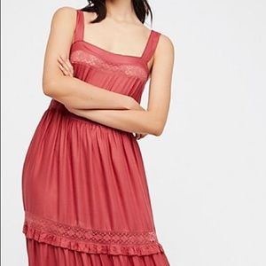 Free People lace maxi